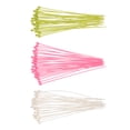 thumbnail image 3 of Juego de 3 herramientas para permanente, rizador de pelo, pinzas para permanente para peluquería (blanco, rosa, verde, 1 para cada uno), 3 of 6