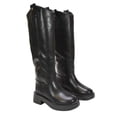 thumbnail image 5 of XY London Womens Saffira Faux Fur Lined Knee-High Riding Boots, 5 of 5