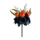 thumbnail image 2 of Halloween Black Decorative Rose Maple Leaf Pumpkin Cuttings Halloween Party Thanksgiving Scene Decoration Bouquet, 2 of 6