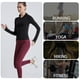 thumbnail image 2 of Sudadera con capucha deportiva para mujer - Tejido suave elástico y transpirable, ideal para yoga y entrenamiento - Disponible en tallas S a 2XL y colores variados como rosa claro y azul oscuro, 2 of 6