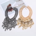 thumbnail image 4 of Qarigey Collar clavícula calavera grande esqueleto Punk Collar cadenas cortas joyería exagerada calavera accesorio señora fiesta Ropa, zapatos y accesorios Miscelánea Negro Qarigey AP014931-02, 4 of 6