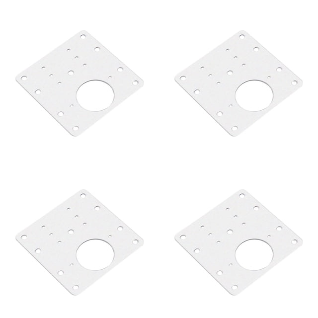 keepw Charnière de Cabinet en Acier Inoxydable Charnières de Porte d'Armoire Pièce de Rechange Matériel de Meuble Accessoire de Réparation Entretien 4 Pcs