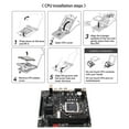 thumbnail image 4 of Computer Motherboard, DDR3 Memory B75 PC Motherboard USB2.0 3.0  for Core I3 I5 I7 for LGA 1155, 4 of 7
