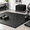 Black, variant on 18 Black Eva Foam Puzzle Exercise Floor Tiles Set For Gym Use