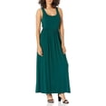 thumbnail image 1 of walmart Essentials Women's Plus Size Tank Waisted Maxi Dress, 1 of 5