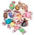 thumbnail image 2 of Salt Water Taffy Assorted Flavors Sweet and Chewy Mix of Banana, Grape, Peppermint Watermelon Caramel Swirls, Chocolate, and More Perfect for Snacking, Parties, and Gifting Kosher Certified 1 lb Pack, 2 of 2