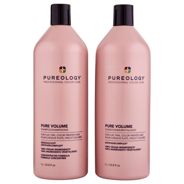 Pureology Pure Volume Shampooing et Revitalisant 1 L
