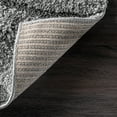 thumbnail image 3 of nuLOOM Carolyn Modern Shag Area Rug, 7' 10" x 10', Cream, 3 of 5