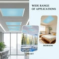 thumbnail image 6 of 4 Pack Soild Color Fluorescent Light Covers for Ceiling Lights Sapphire Blue Magnetic Ceiling Light Covers Overhead Light Filters for Office Classroom Home, 6 of 9