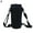 black, variant on 1000ML Water Bottle Carrier Insulated Cover Bag Holder Outdoor Neoprene Bottle Holder Portable Sports Bottle Sleeve with Detachable Shoulder Strap