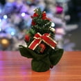 thumbnail image 2 of 20CM Mini Christmas Tree Flower Small Ball Decor Xmas Tree Home Party Decoration Gift, 2 of 7