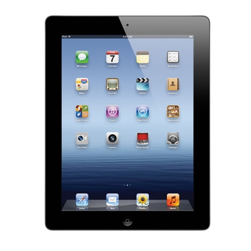 Apple iPad 3rd Gen, Wi-Fi, 64GB, (MC707LL/A) (Refurbished) - Walmart.com