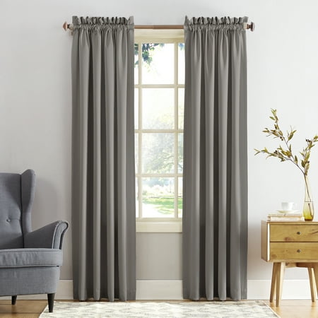 Sun Zero Kylee Energy Efficient Rod Pocket Curtain (Best Energy Efficient Homes)