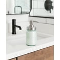 thumbnail image 5 of Jarmazing Products Vintage Blue Glass Mason Jar Soap and Lotion Dispenser - Two-Pack - Stainless Steel, 5 of 6