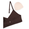 thumbnail image 7 of CRZ YOGA Butterluxe V-Neck Sports Bras for Women Padded Yoga Top, 7 of 7