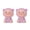 Purple, variant on KGJQ 2Pcs Mini Raincoat Bears, Mini Resin Figures, Small Miniature Bear, Cute Tiny Bears Animals Figurines for Fairy Gardens Car Decorations Party Favors Dollhouse Accessories