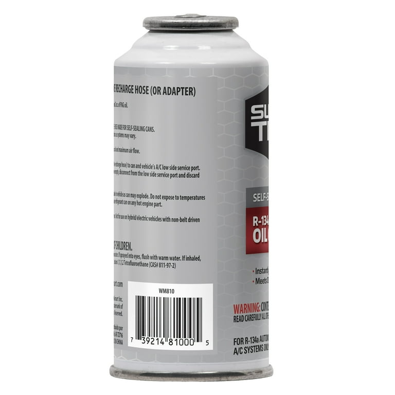2 pack) Super Tech Automotive R-134a PAG Oil Charge Refrigerant, 3