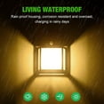 thumbnail image 3 of Solar Wall Light With 3 Modes, Dusk To Dawn Motion Sensor LED Sconce Lights, Front Porch Security Lamps For Outdoor, Patio, Fence, 3 of 8