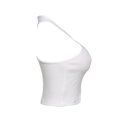 thumbnail image 3 of Txlixc Chaleco de mujer, blusas cortas sin mangas acanaladas, camisa de cuello redondo Txlixc Sexy, 3 of 7