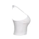 thumbnail image 3 of Txlixc Chaleco de mujer, blusas cortas sin mangas acanaladas, camisa de cuello redondo Txlixc Sexy, 3 of 7