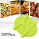 thumbnail image 3 of RV Tapete para hornear de silicona de grado alimenticio resistente al calor (1 pieza, verde) Rojo Verde, 3 of 4