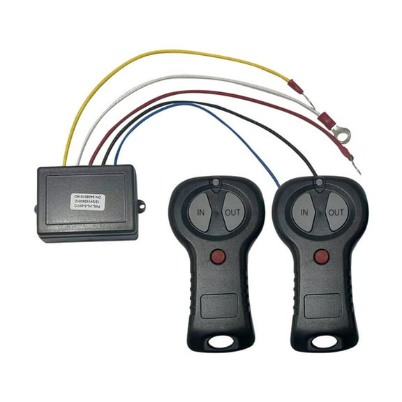 Wireless Winch Remote Controller Kit 12V for 13000 lb Winches with Receiver