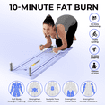 thumbnail image 2 of Syedee Pilates Board, Foldable Pilates Reformer with Timer, 7-in-1 Multi-Purpose Portable Pilates Reformer Machine, Home Pilates Reformer Set for Home Workout, Fitness, Exercise, Abs, 2 of 6