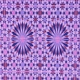 thumbnail image 1 of Ahgly Company Indoor Square Patterned Violet Purple Area Rugs, 5' Square, 1 of 6