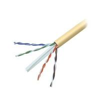 Belkin CAT6 Solid Bulk Cable Plenum A7L704500YLWP