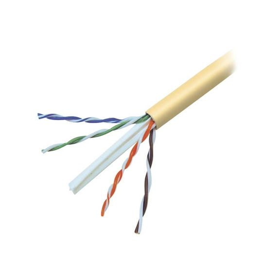 Belkin CAT6 Solid Bulk Cable Plenum A7L704500YLWP