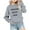 Gray, variant on Puntoco Kids Long Sleeve Shirts Children's Shirt Long Sleeved Printed T-shirt Printed Round Neck Short Top Suitable for Boys and Girls Aged 1-12 T-shirts