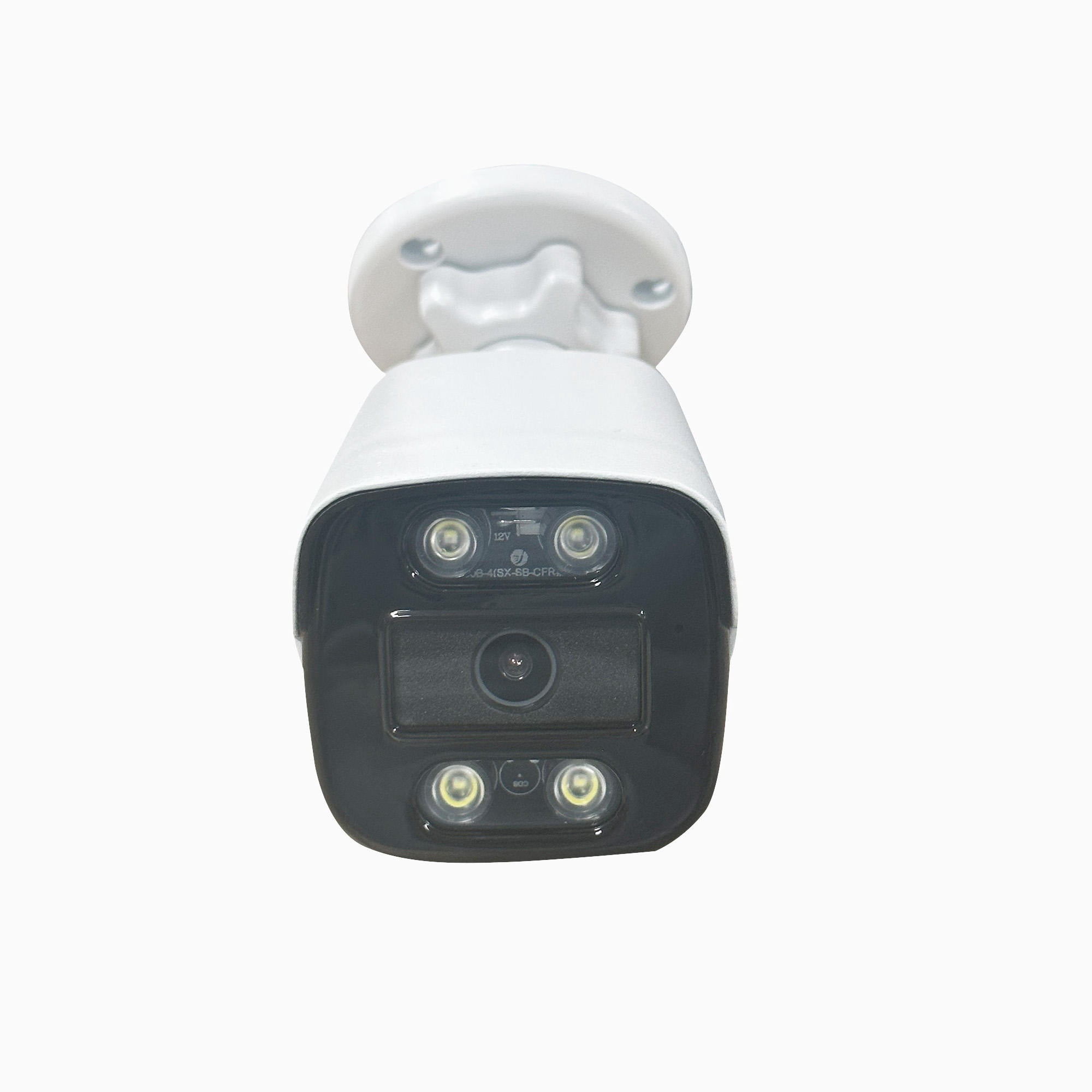 1080p Color Night Vision Security Camera, 4-in-1 AHD/TVI/CVI/CVBS CCTV Bullet Wired Add-on Camera, White