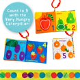 thumbnail image 2 of Libro sensorial suave para bebé KIDS PREFERRED Let's Count 13x13 cm, 2 of 7