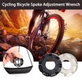 thumbnail image 3 of Clé de Réglage de Rayons de Vélo Ronde 8 Rainures Haute Dureté Acier Mini Clé de Réparation de Rayons de Vélo Accessoires de Vélo, 3 of 7