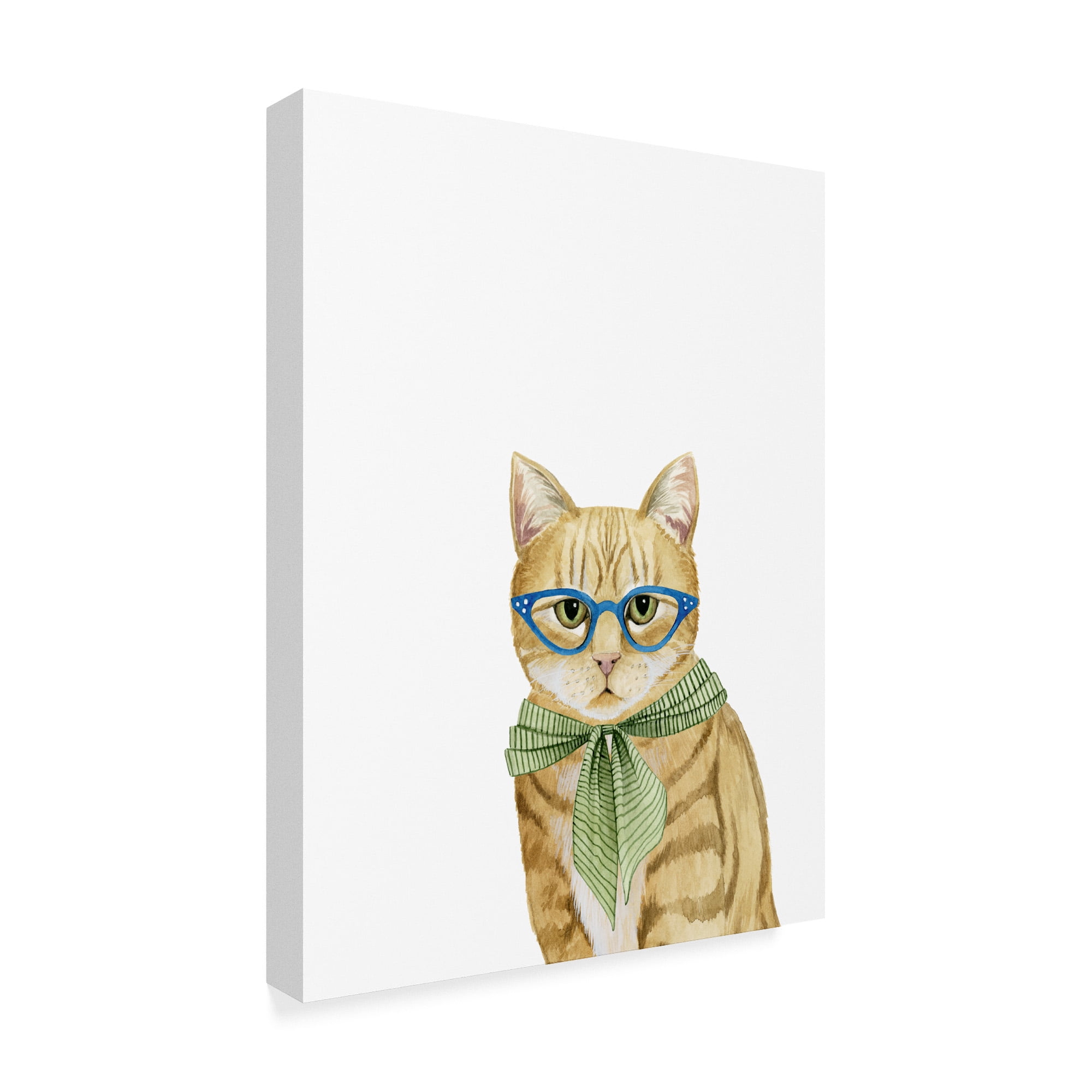 Trademark Fine Art 'Cool Cat IV' Canvas Art by Grace Popp