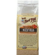 Bob's Red Mill Unprocessed Miller's Wheat Bran, 8 oz, (Pack of 4)