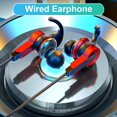 thumbnail image 1 of Hicess Wired Earphone In-ear Stereo Sound 3.5mm/Type-C Music Headphone Gaming Headset with Mic for Sports, 1 of 8