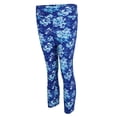 thumbnail image 4 of Leggings de yoga ajustados y recortados para mujer, de 3/4 de largo, ropa deportiva METRO, 4 of 9