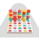thumbnail image 5 of Juego de rompecabezas de botones de combinación de colores con tablero perforado de lápices apilables oso de fresa Electrónica, 5 of 5