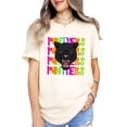 thumbnail image 3 of Panthers Sports Fan Shirt for Women and Teens Colorful Girly School Mascot T-Shirt Natural Shirt Adult X-Large, 3 of 5
