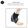 thumbnail image 4 of Ankle Guard New Sports Protection Basketball ankle Heel black Wrap Ankle Support Adjustable Breathable Brace Support, 4 of 9