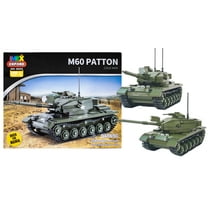 IMEX Oxford M60 Patton U.S. Main Battle Tank Brick Building Set (688 Pieces)