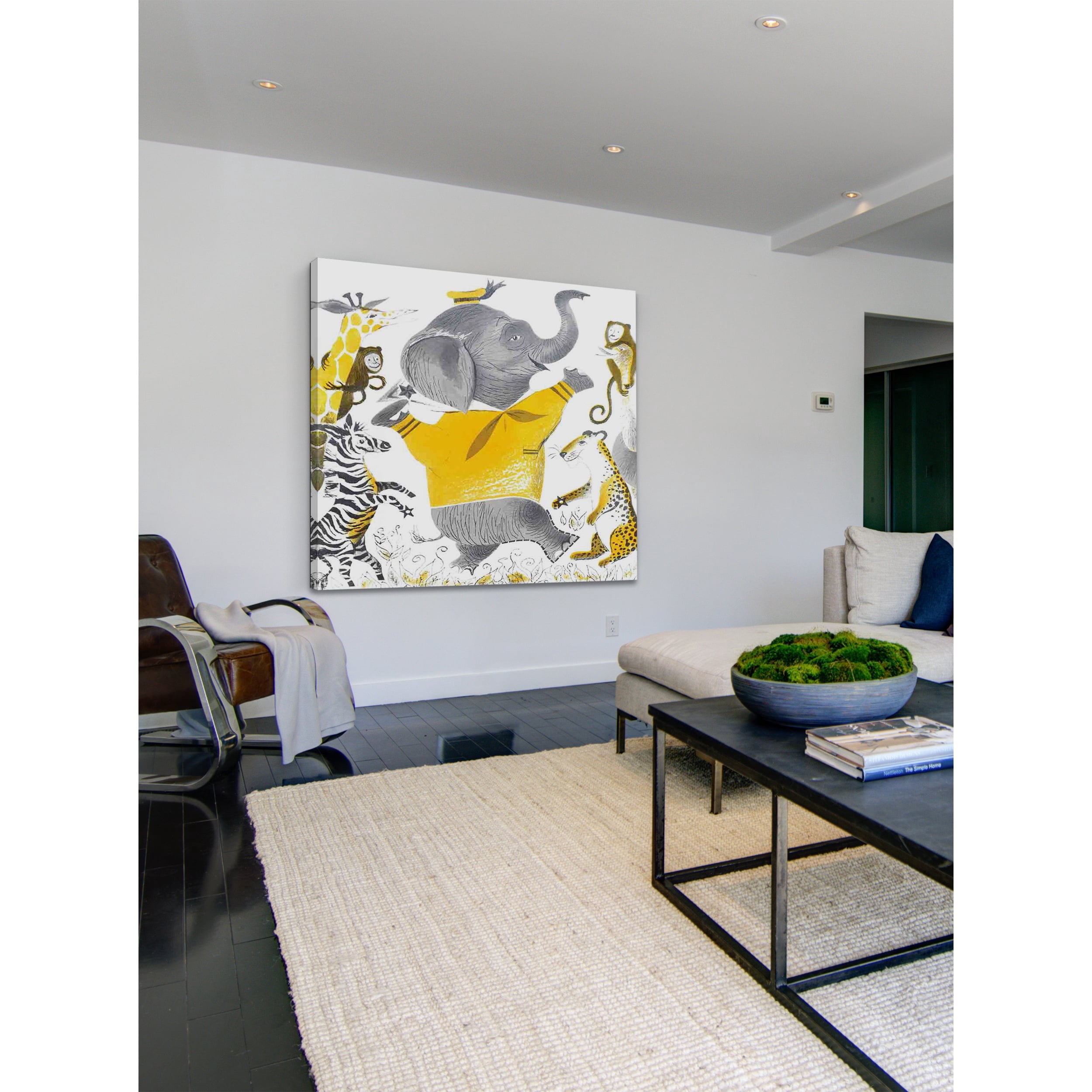 Marmont Hill "Wild Animals" by Curtis Painting Print on Canvas