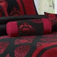 thumbnail image 2 of 7 Piece DYNASTY Chinese style jacquard Clearance bedding Comforter Set Fade Resistant, Wrinkle Free, No Ironing Necessary, Super Soft, All Size- Queen King Cal.King Size (Cal.king), 2 of 5