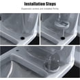 thumbnail image 5 of Upgrade Toilet Seat Fixings Quick Release, 2-Pack Universal Toilet Seat Hinges, 5 of 5