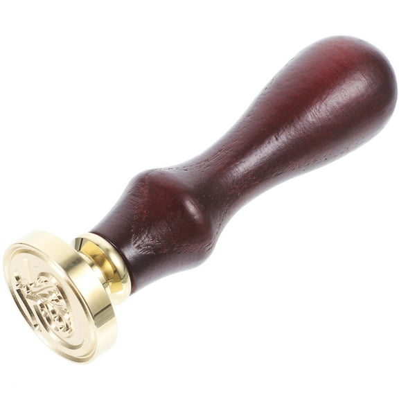 SOPOTUTU envelope sealer Wax Seal Stamps Family Coffee Sealing Invitations Valentine's Day 1Pcs