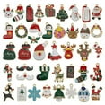 thumbnail image 3 of U8MO Mixed Cute Christmas Enamel Charms Pendant Bracelet Neacklace For Jewelry Making-3# mix 20pcs, 3 of 8