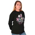 thumbnail image 4 of Cute Spring Easter Mama Bunny Ears Women's Long Sleeve T Shirt Brisco Brands S, 4 of 5