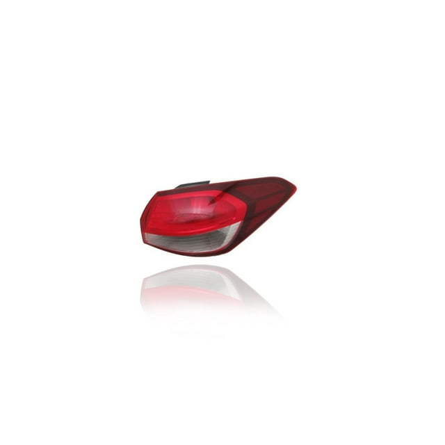 Tail Light Assembly - Compatible/Replacement for '17-18 Kia Forte Sedan LX/EX - Halogen On Body Standard-Type - Right Hand - Passenger - 92402B0600