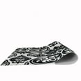 thumbnail image 4 of 5' Round Simply Daisy Alexys French Country Chenille Area Rug, Black, 4 of 4